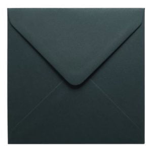 Racing Green Envelope 155mm Square Closed