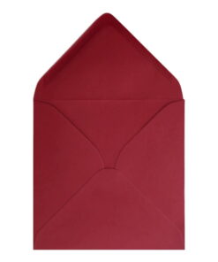 Scarlet Red Envelope 130mm Square Open