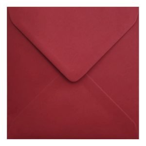 Scarlet Red Envelope 155mm Square Closed