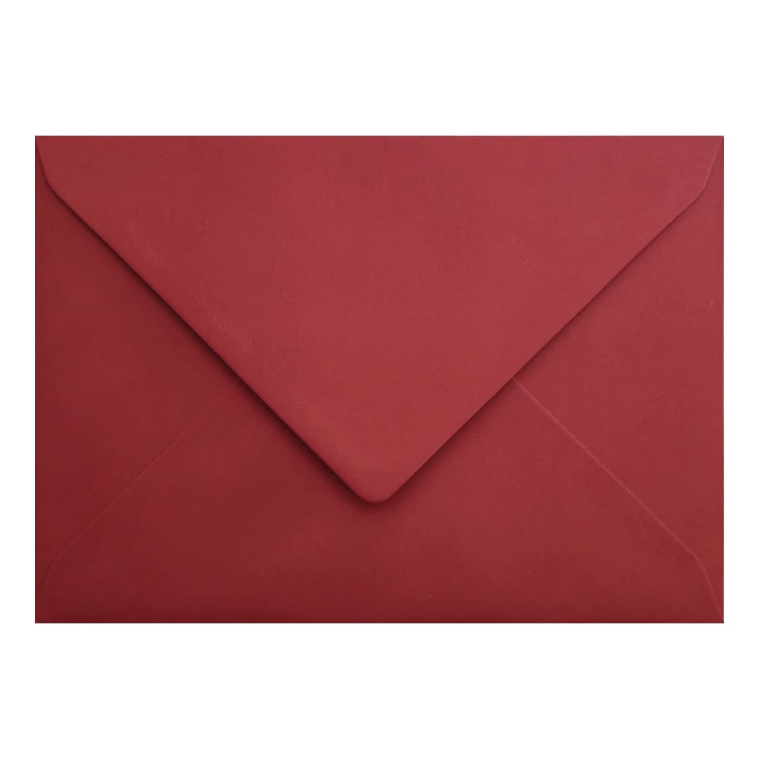 Scarlet Red Envelope B6 Closed