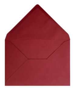 Scarlet Red Envelope B6 Open