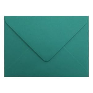 Teal Green Envelope A5 Closed