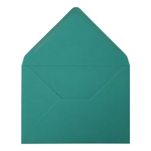 Teal Green Envelope A5 Open