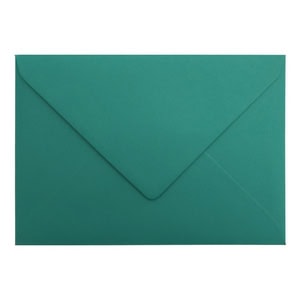 Teal Green Envelope C5 Ratio