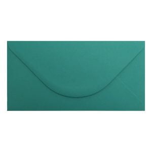 Teal Green Envelope Dl Closed