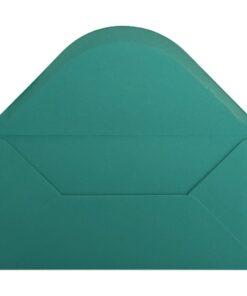 Teal Green Envelope Dl Open