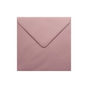 Vintage Dusky Pink Envelope 155mm Square Ratio