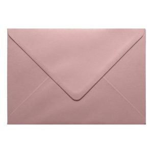Vintage Dusky Pink Envelope B6 Closed