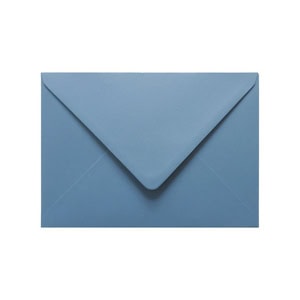 Vintage French Blue Envelope 5x7 Ratio