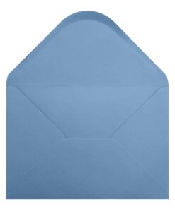 Vintage French Blue Envelope A5 Open