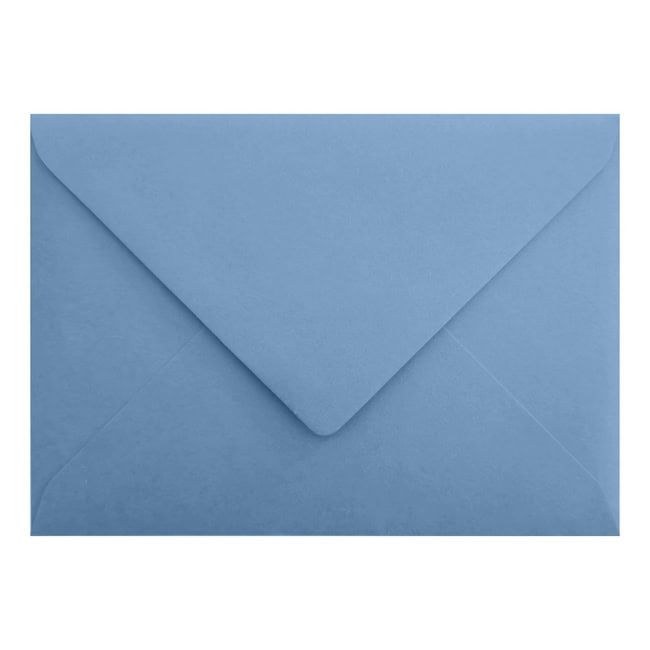 Vintage French Blue Envelope B6 Closed