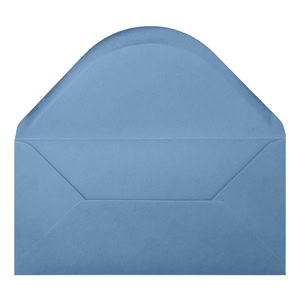 Vintage French Blue Envelope Dl Open