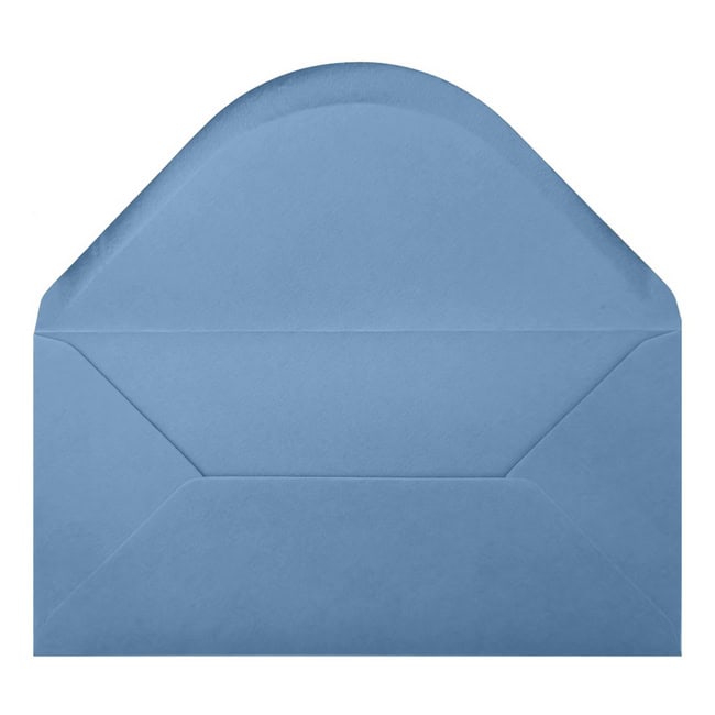 Vintage French Blue Envelope Dl Open