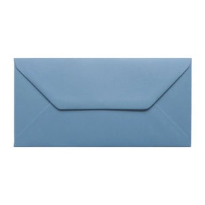 Vintage French Blue Envelope Dl Ratio