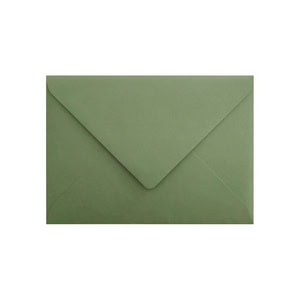 Vintage Green Envelope B6 Ratio