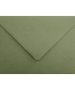 Vintage Green Envelope C5 Closed