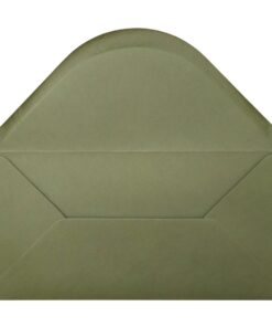Vintage Green Envelope Dl Open