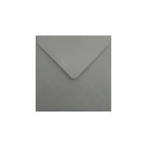 Vintage Grey Envelope 130mm Square Ratio