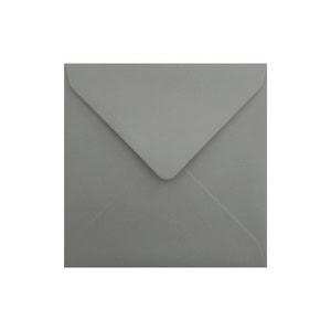 Vintage Grey Envelope 155mm Square Ratio
