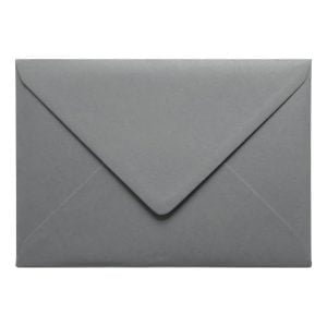 Vintage Grey Envelope C6 Closed