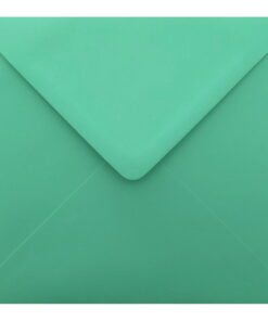 Warbler Green Envelope 130mm Square Closed