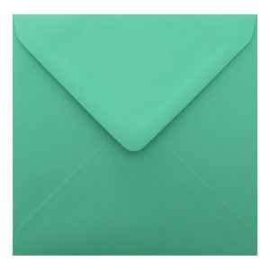 Warbler Green Envelope 155mm Square Closed