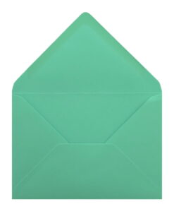 Warbler Green Envelope C6 Open