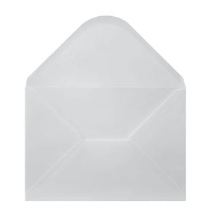 White Envelope A5 Open