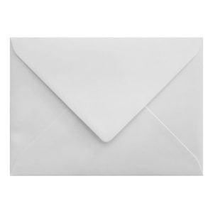 White Envelope C5 Closed