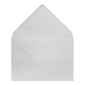 White Envelope C5 Open