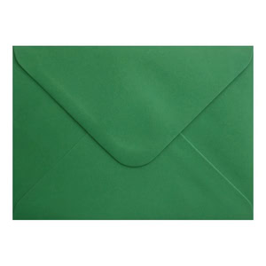 Xmas Green Envelope 5x7 Closed