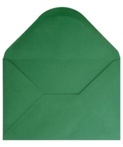 Xmas Green Envelope A5 Open