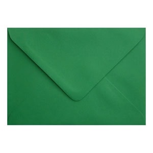 Xmas Green Envelope C5 Ratio