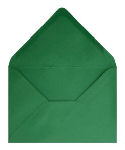 Xmas Green Envelope Rsvp Open
