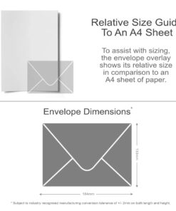 B6 Envelope Sizing