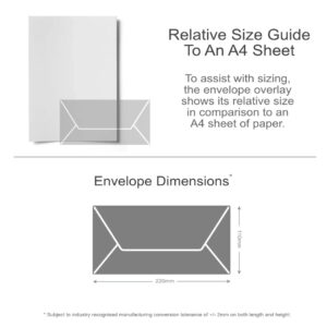 Dl Old Envelope Sizing