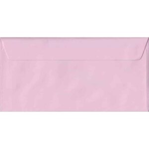 Baby Pink DL Peel Seal Envelope