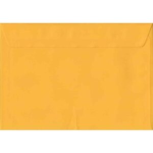 Golden Yellow Peel Seal Envelope