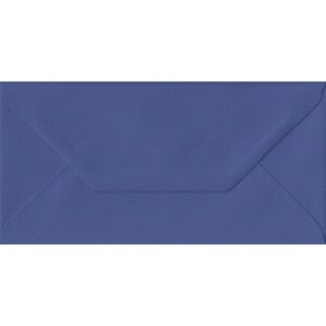 Iris Blue DL Gummed Envelope
