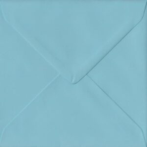 Pastel Blue Square Envelope