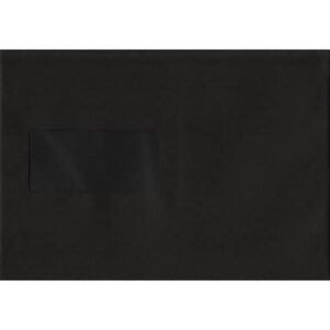C5 Black Win Envelope