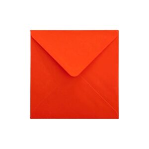 Electric Orange Envelope 155mm Square Ratio