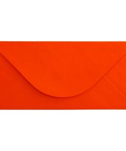 Electric Orange Envelope Dl Closed