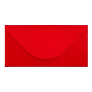Electric Red Envelope Dl Closed