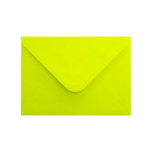 Electric Yellow Envelope 5x7 Ratio