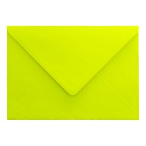 Electric Yellow Envelope C5 Ratio