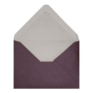 Aubergine Pearl Envelope Bc Open