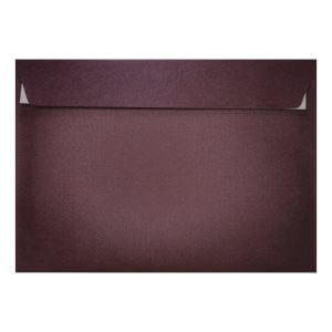 Aubergine Pearl Envelope C5 Closed