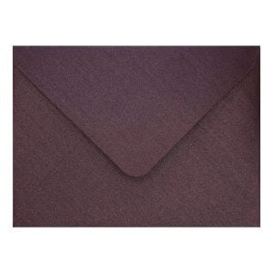Aubergine Pearl Envelope C7 Closed
