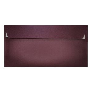 Aubergine Pearl Envelope Dl Closed
